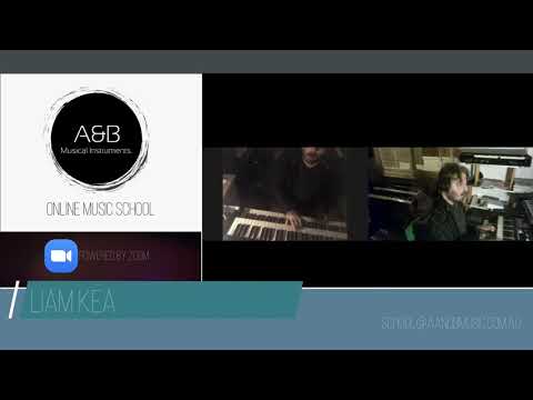 Liam Kealy - 30 minute Keyboard, Hammond Organ, Bass or Guitar Lesson