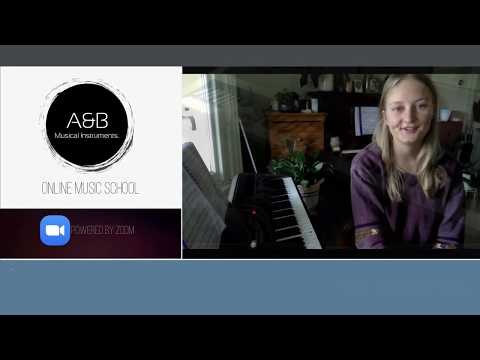 Claudia Murphy - 30 minute Piano Lesson.
