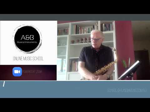 Keith Wilson - 30 Minute Saxophone, Flute, Clarinet and Recorder lesson